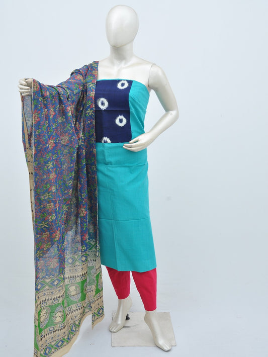Kalamkari Ikkat Designer Dress Material [D30812041]