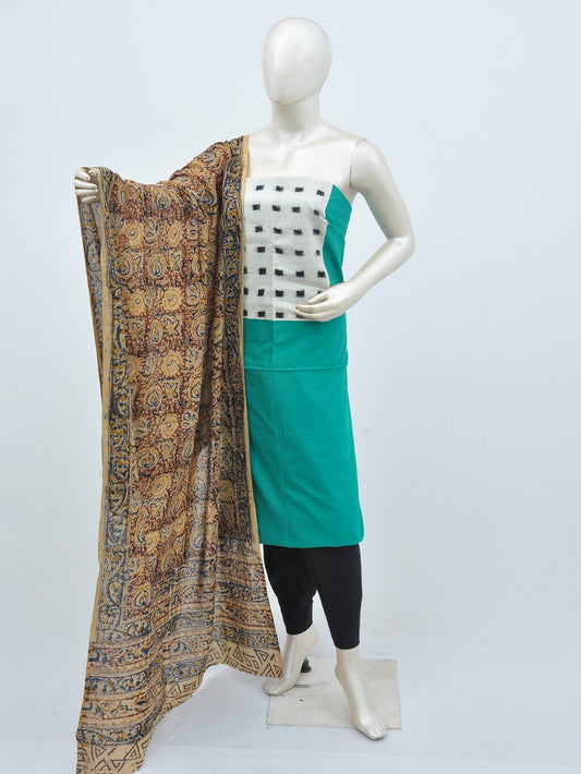 Kalamkari Ikkat Designer Dress Material [D30812042]