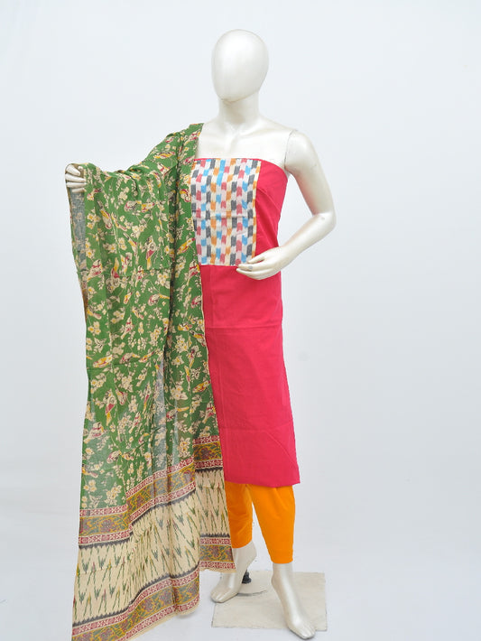 Kalamkari Ikkat Designer Dress Material [D40611044]