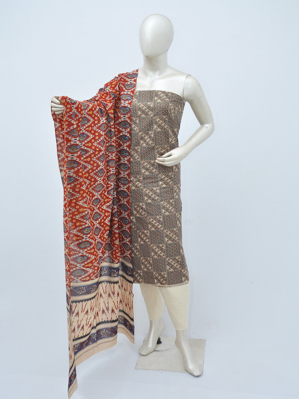 Cotton Woven Designer Dress Material [D40219024]