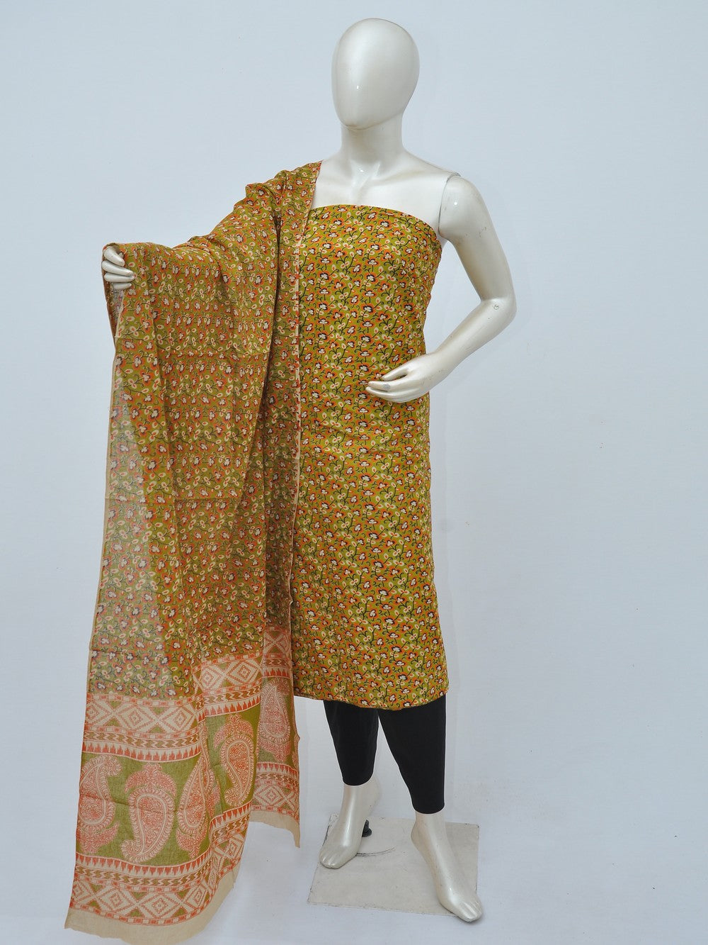 Cotton Woven Designer Dress Material [D40220023]