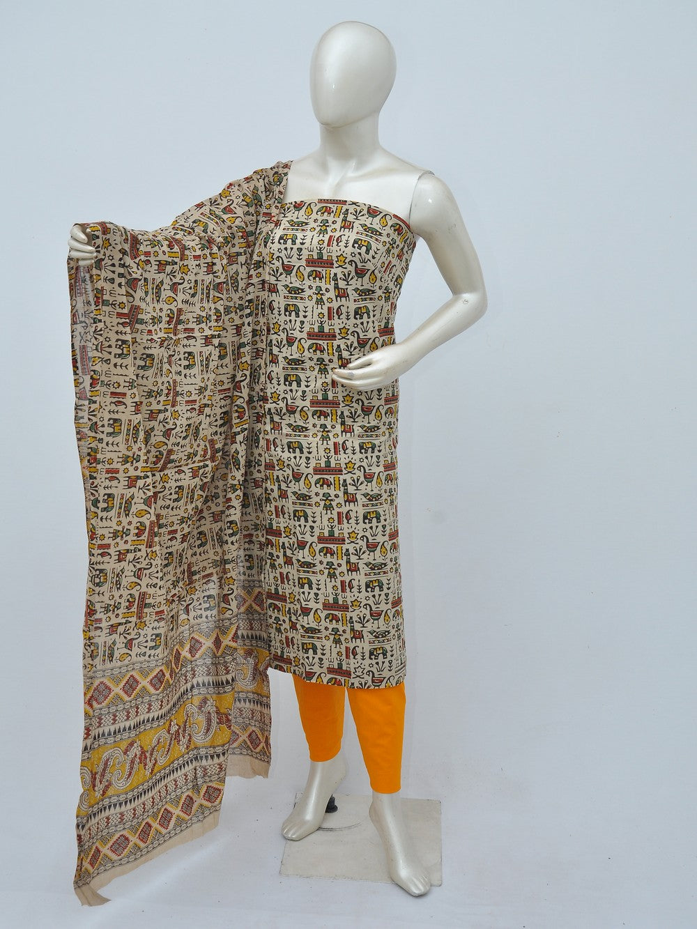 Cotton Woven Designer Dress Material [D40220030]