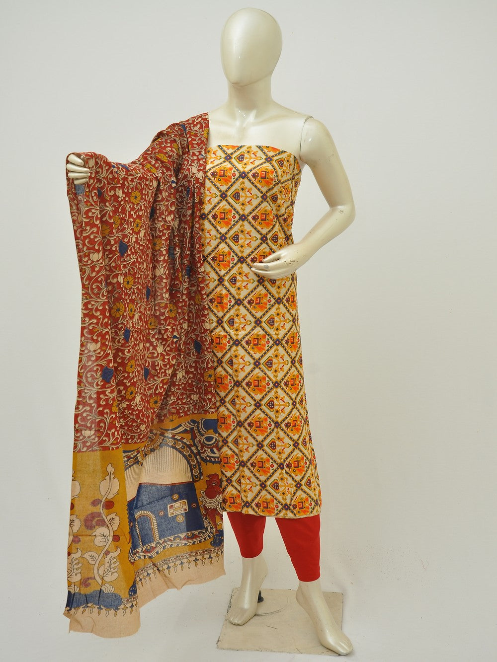 Cotton Woven Designer Dress Material [D50508039]