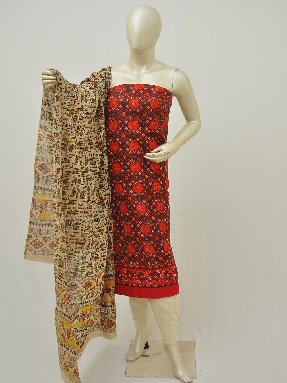 Cotton Woven Designer Dress Material [D50508052]