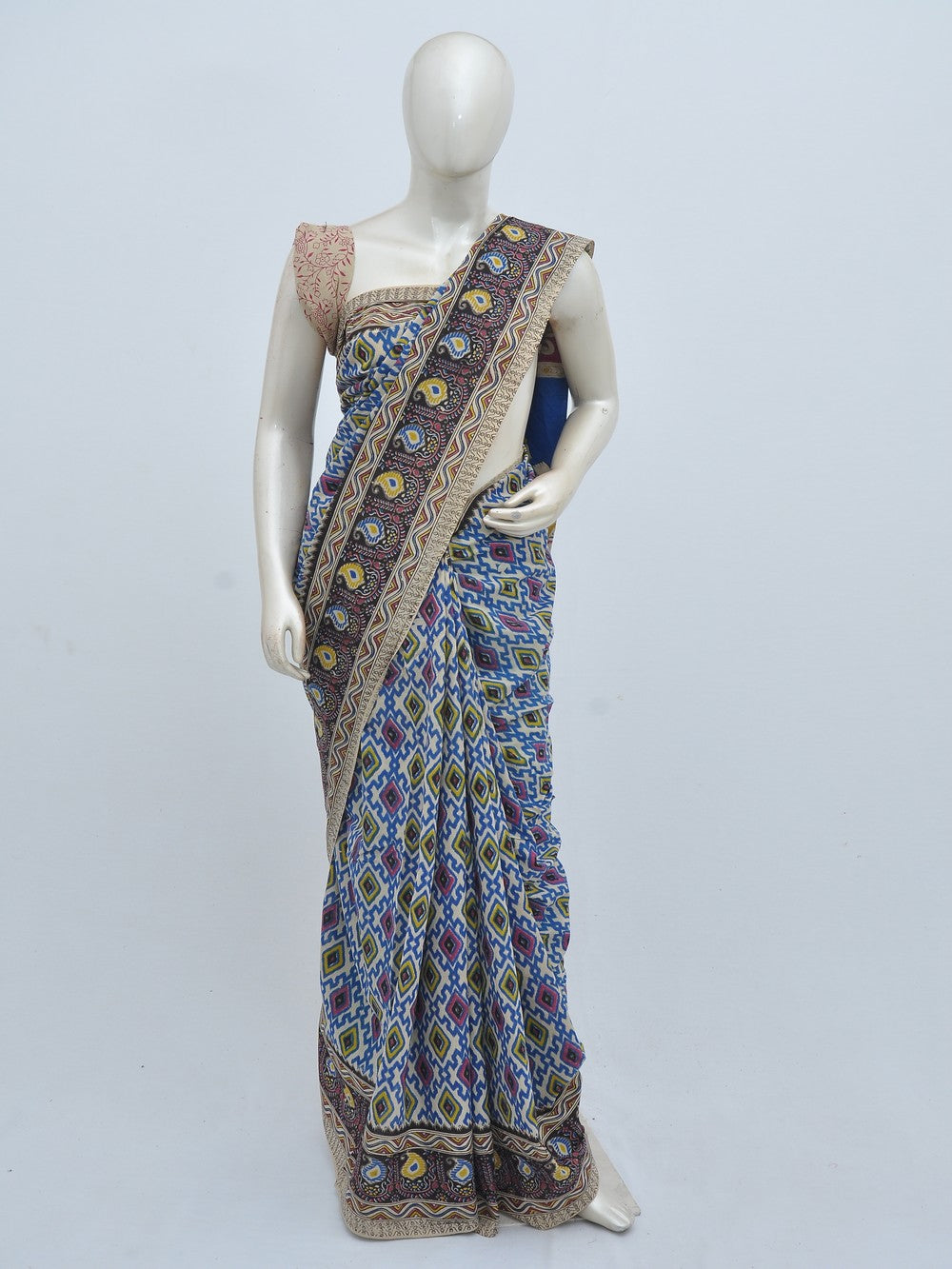 Kalamkari Cotton Saree [D40126052]