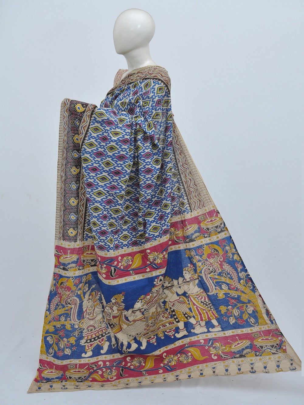 Kalamkari Cotton Saree [D40126052]