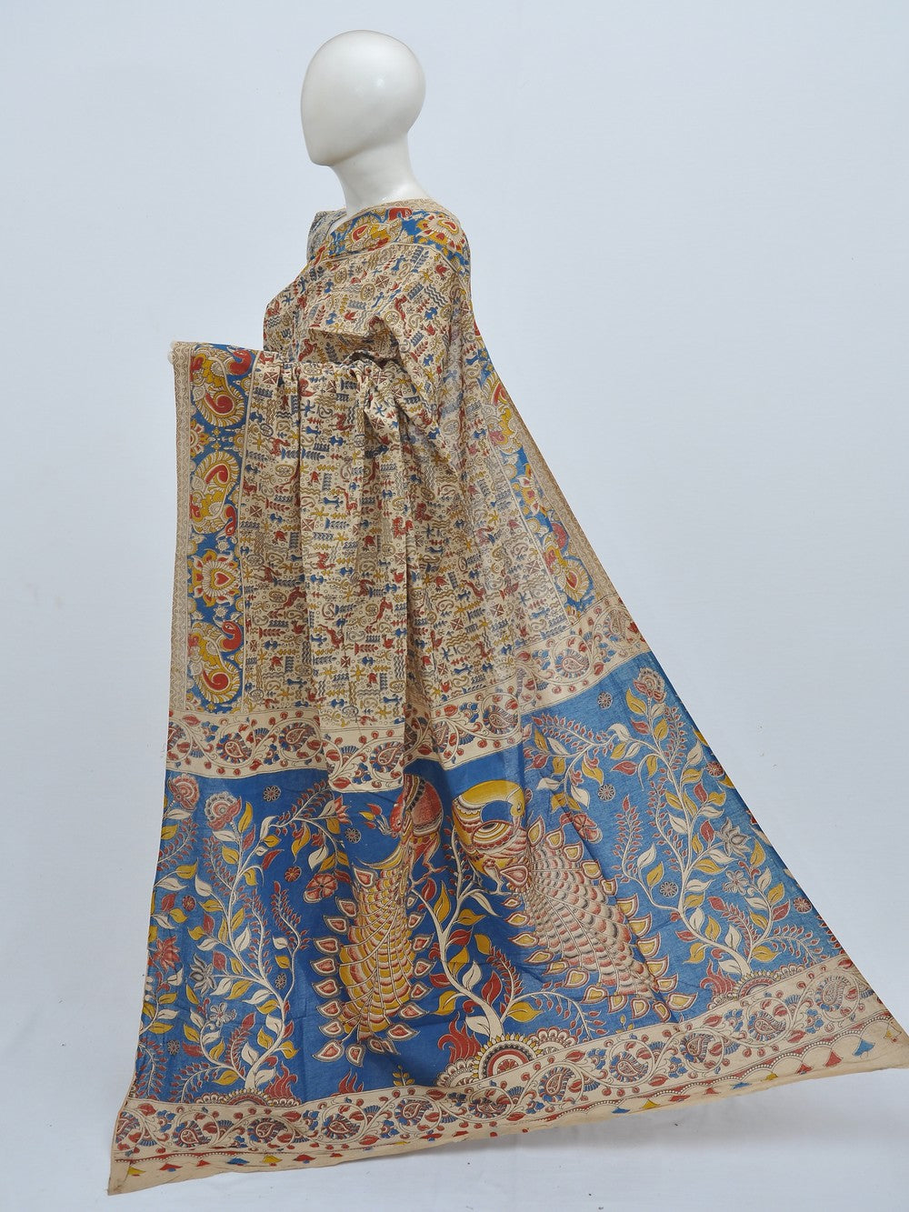 Kalamkari Cotton Saree [D40126053]