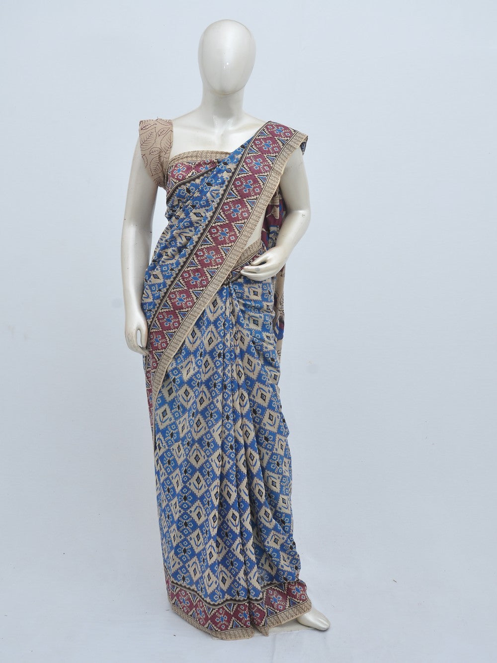 Kalamkari Cotton Saree [D40126055]