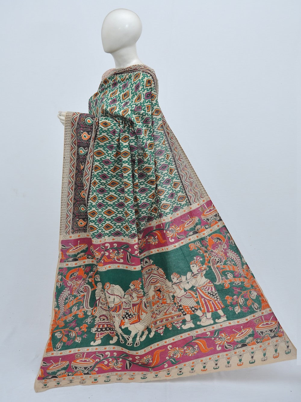 Kalamkari Cotton Saree [D40126056]