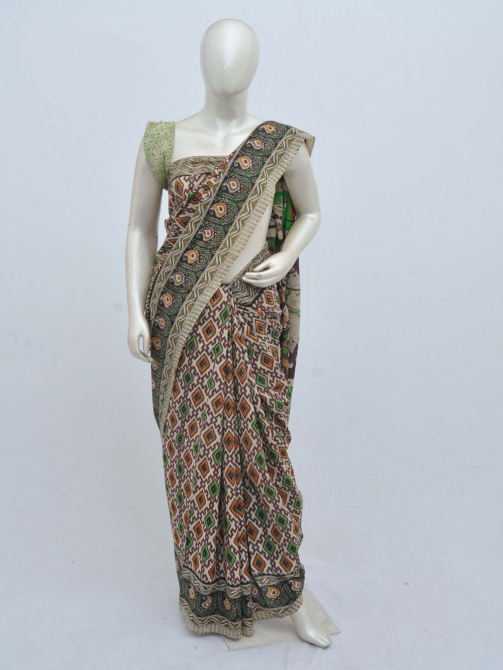 Kalamkari Cotton Saree [D40126060]