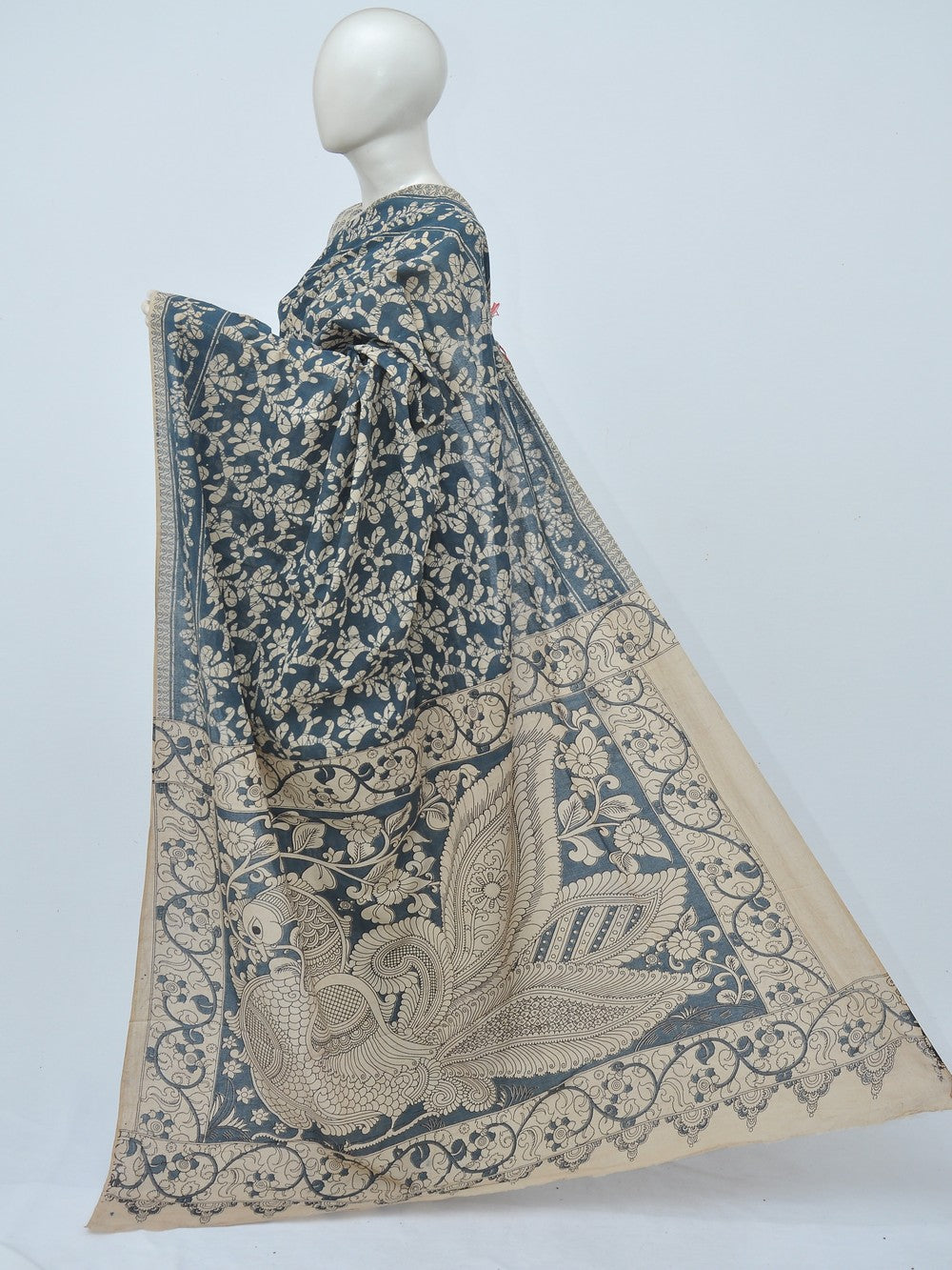 Kalamkari Cotton Saree [D40221003]
