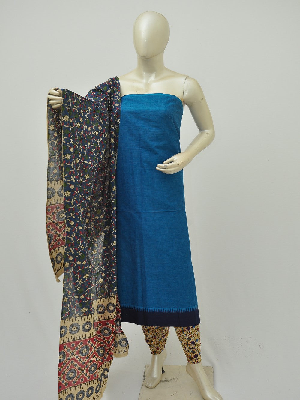 Kalamkari on Mangalgiri Dress materials [D50508029]