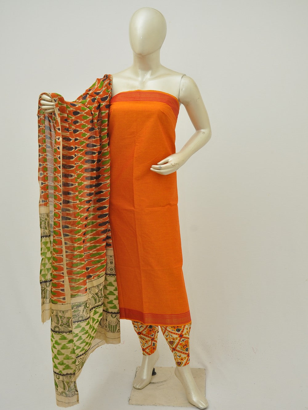 Kalamkari on Mangalgiri Dress materials [D50508035]