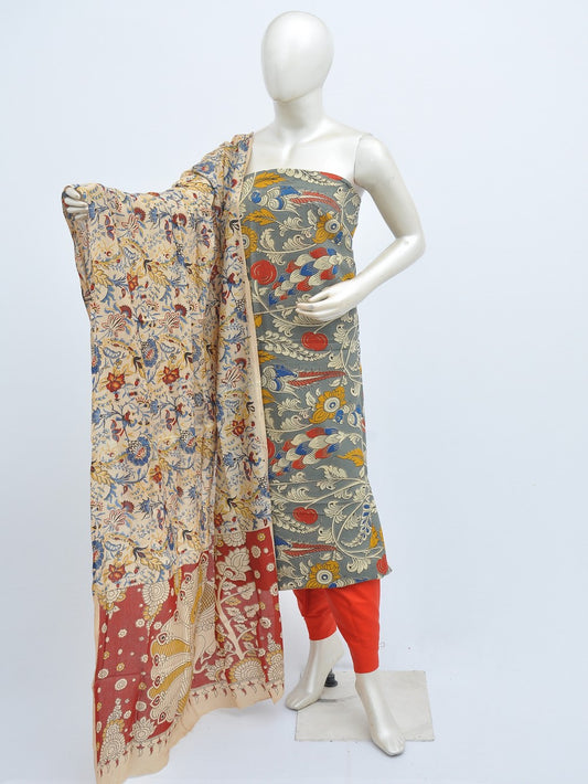 Kalamkari silk dress material Model 3 [D31110003]