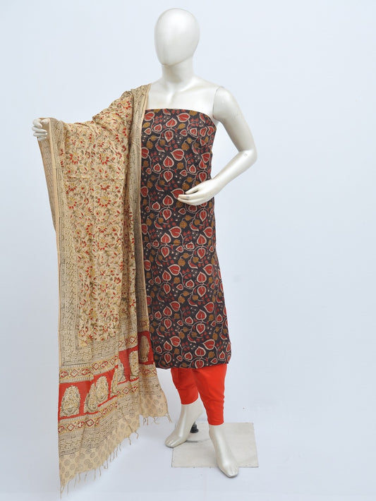 Kalamkari silk dress material Model 3 [D31110004]