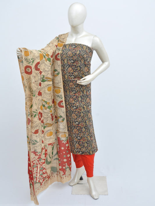 Kalamkari silk dress material Model 3 [D31110005]
