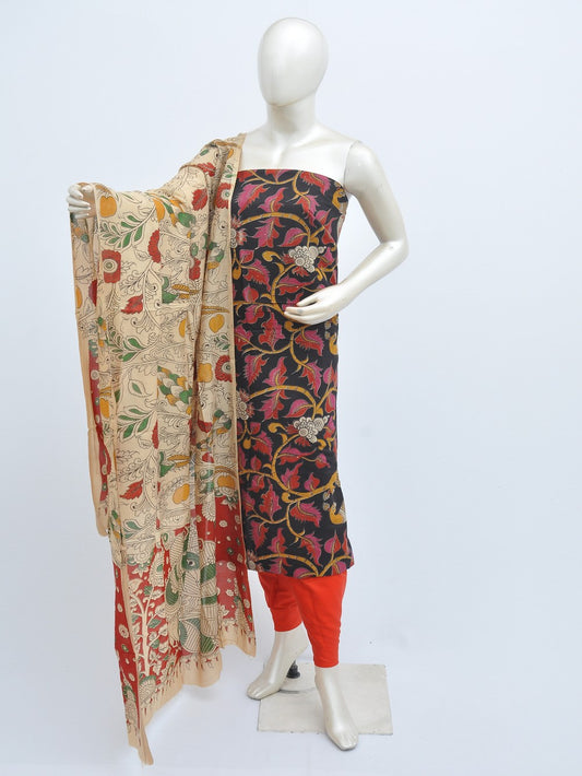 Kalamkari silk dress material Model 3 [D31110006]