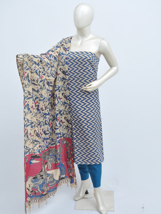 Kalamkari silk dress material Model 3 [D31110024]