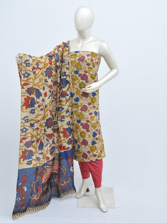 Kalamkari silk dress material Model 3 [D31110027]