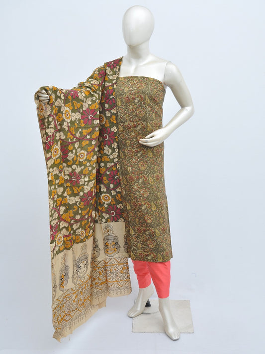 Kalamkari silk dress material Model 3 [D31110033]