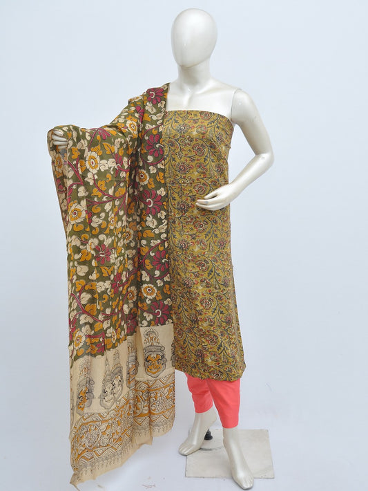 Kalamkari silk dress material Model 3 [D31110034]