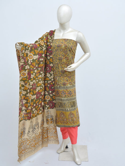 Kalamkari silk dress material Model 3 [D31114043]