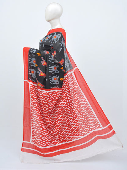 Mul Mul Print Cotton Saree [D30718034]