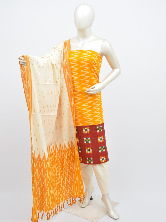 Ikat Dress Material with Same Dupatta model 1 [D30514004]