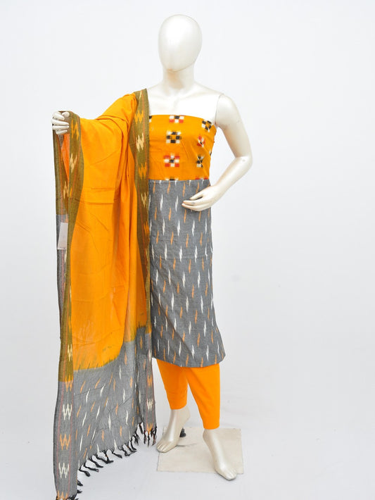 Ikat Dress Material with Same Dupatta model 1 [D30607016]
