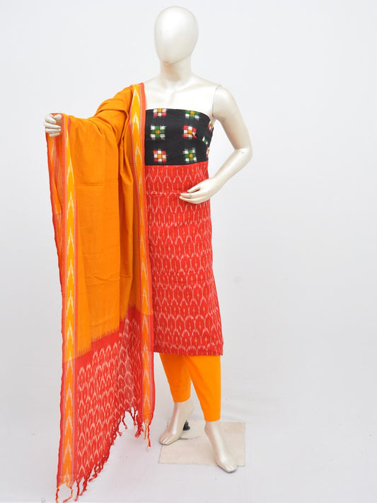 Ikat Dress Material with Same Dupatta model 1 [D30607018]