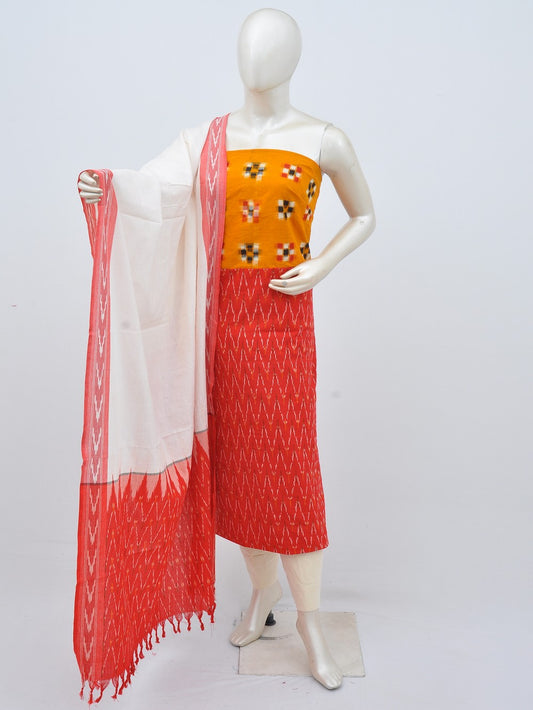 Ikat Dress Material with Same Dupatta model 1 [D30721004]