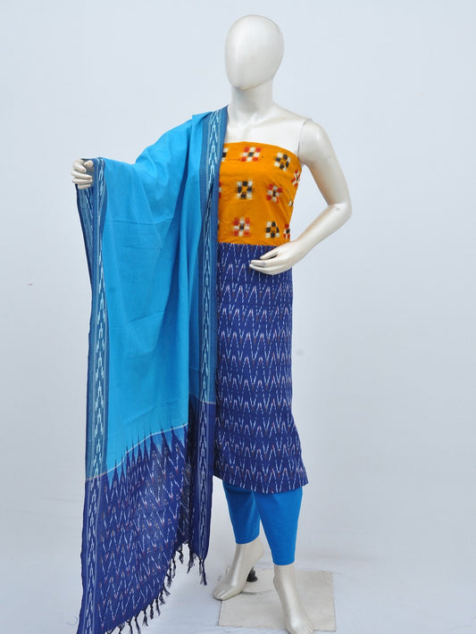Ikat Dress Material with Same Dupatta model 1 [D30721005]