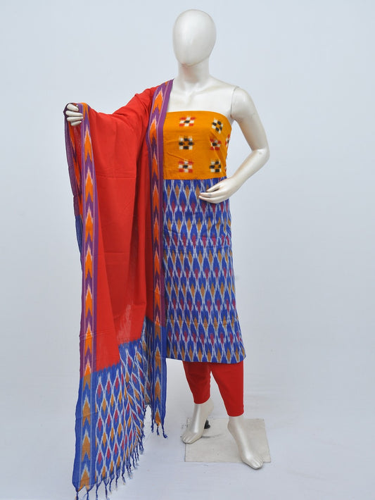 Ikat Dress Material with Same Dupatta model 1 [D30802028]