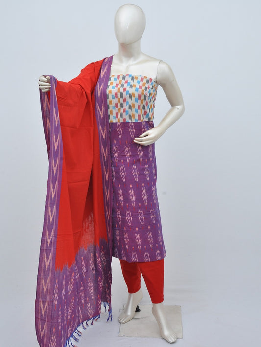 Ikat Dress Material with Same Dupatta model 1 [D30802029]
