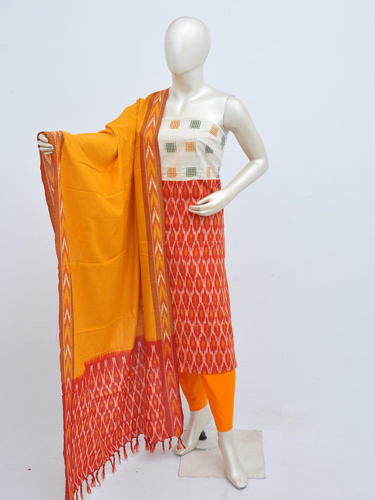 Ikat Dress Material with Same Dupatta model 1 [D31017078]