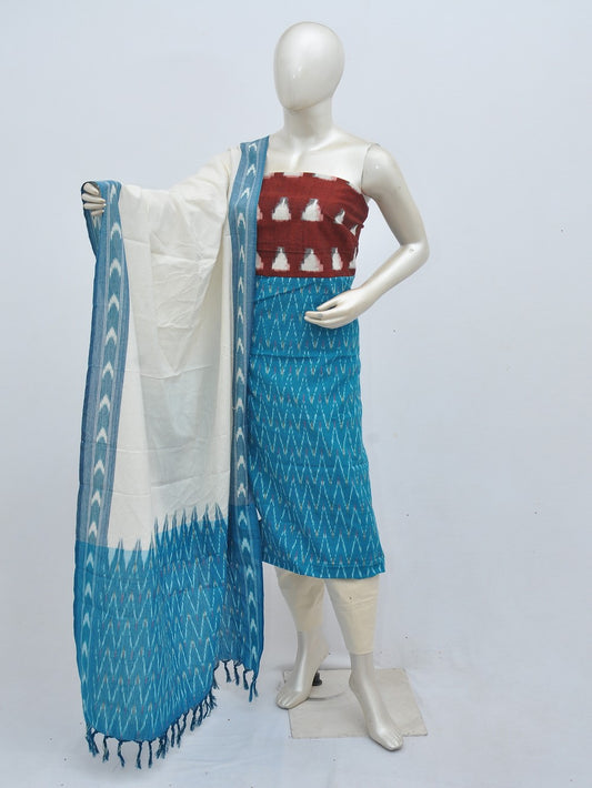 Ikat Dress Material with Same Dupatta model 1 [D40224050]