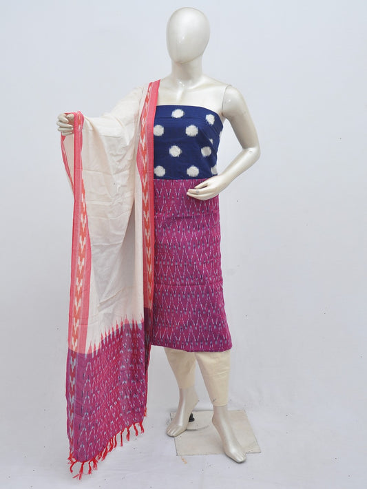 Ikat Dress Material with Same Dupatta model 1 [D40224053]