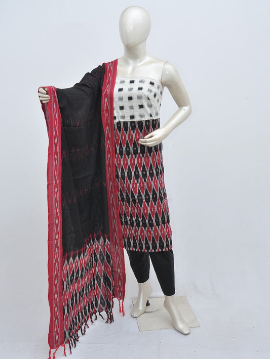 Ikat Dress Material with Same Dupatta model 1 [D40224054]