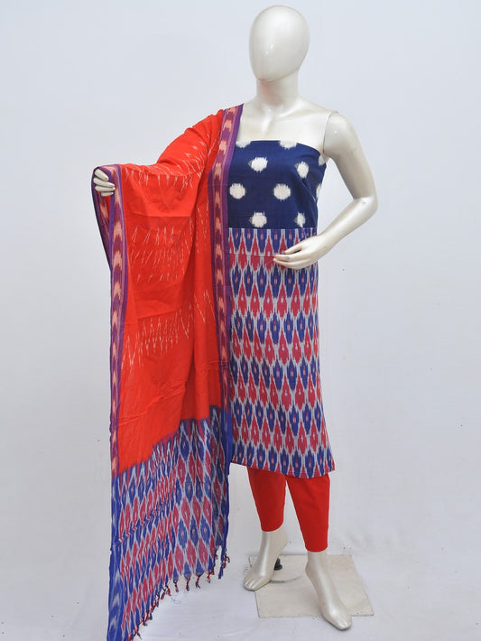Ikat Dress Material with Same Dupatta model 1 [D40224056]