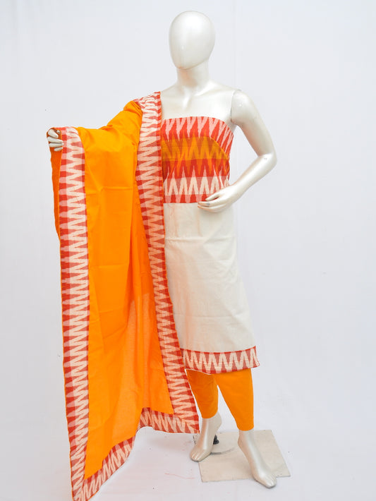 Ikat Dress Material with Same Dupatta model 1 [D40516007]