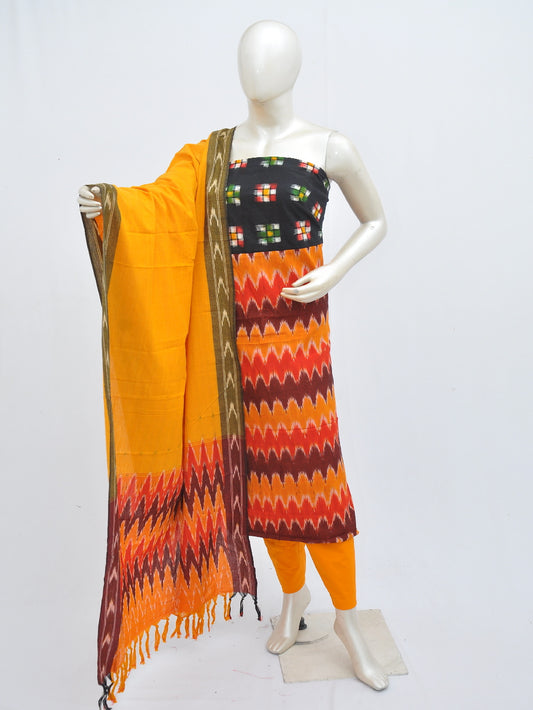 Ikat Dress Material with Same Dupatta model 1 [D40516008]