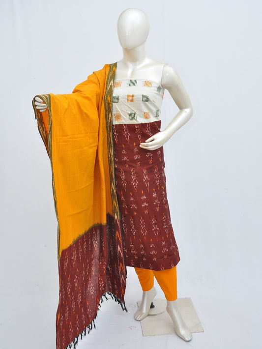 Ikat Dress Material with Same Dupatta model 1 [D405160012]