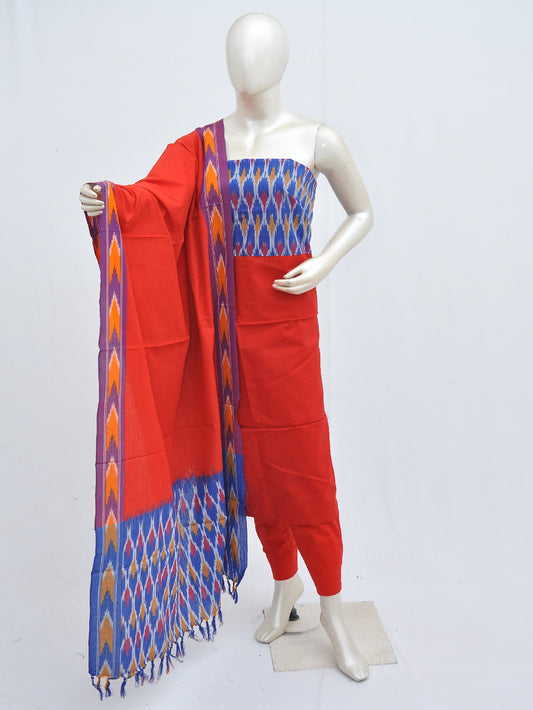 Ikat Dress Material with Same Dupatta model 1 [D405160022]