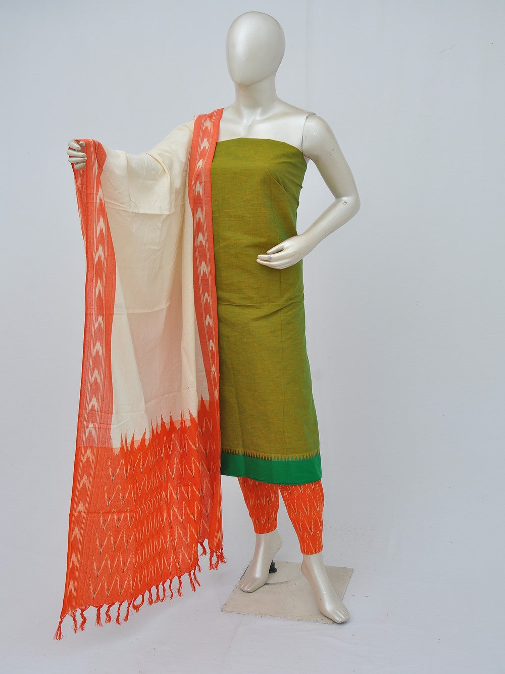 Pochampally on Mangalgiri Dress Materials [D40904003]