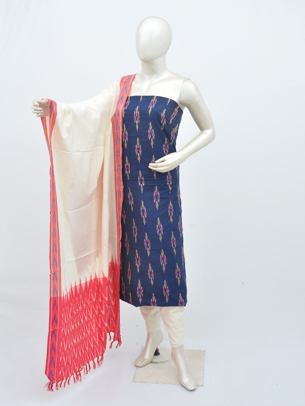 Cotton Woven Designer Dress Material     [D40611006]