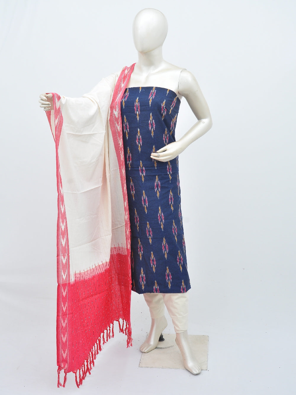 Cotton Woven Designer Dress Material     [D40611007]