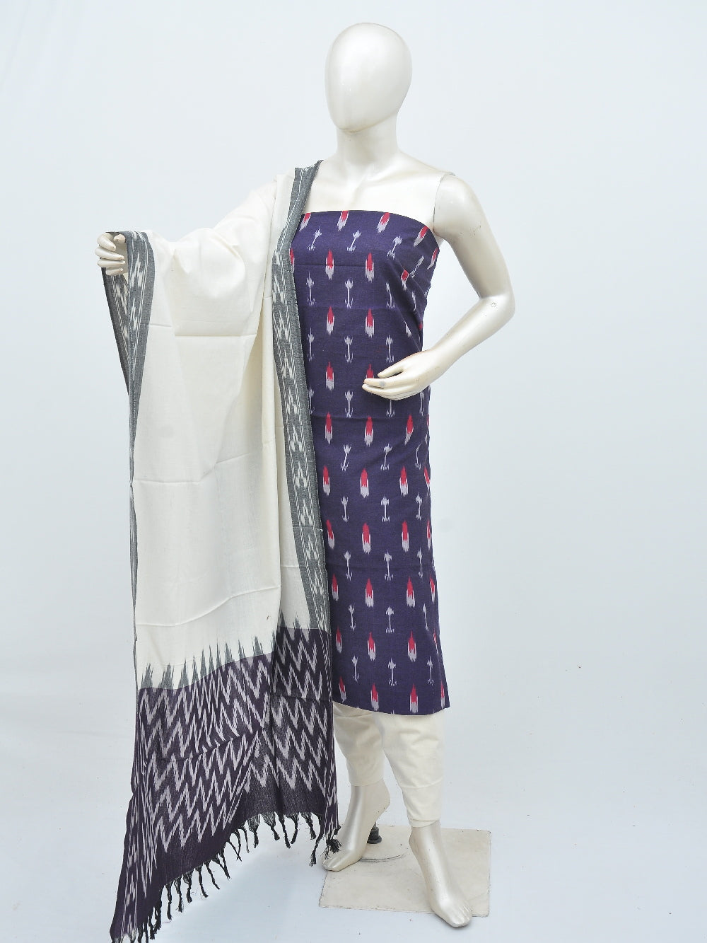 Cotton Woven Designer Dress Material     [D40611009]