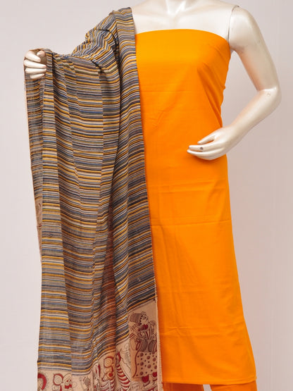 Kalamkari Dupatta Dress Material [D80612403]