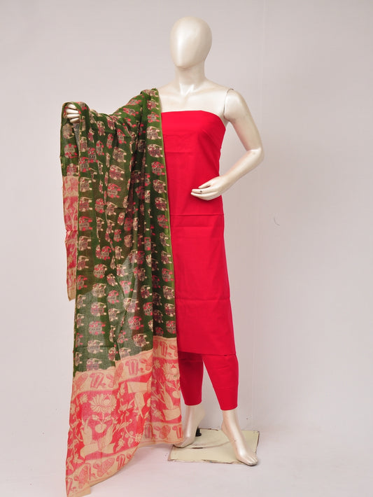 Kalamkari Dupatta Dress Material [D80612389]