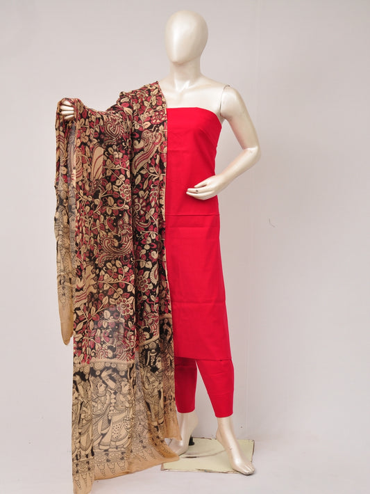Kalamkari Dupatta Dress Material [D80612384]